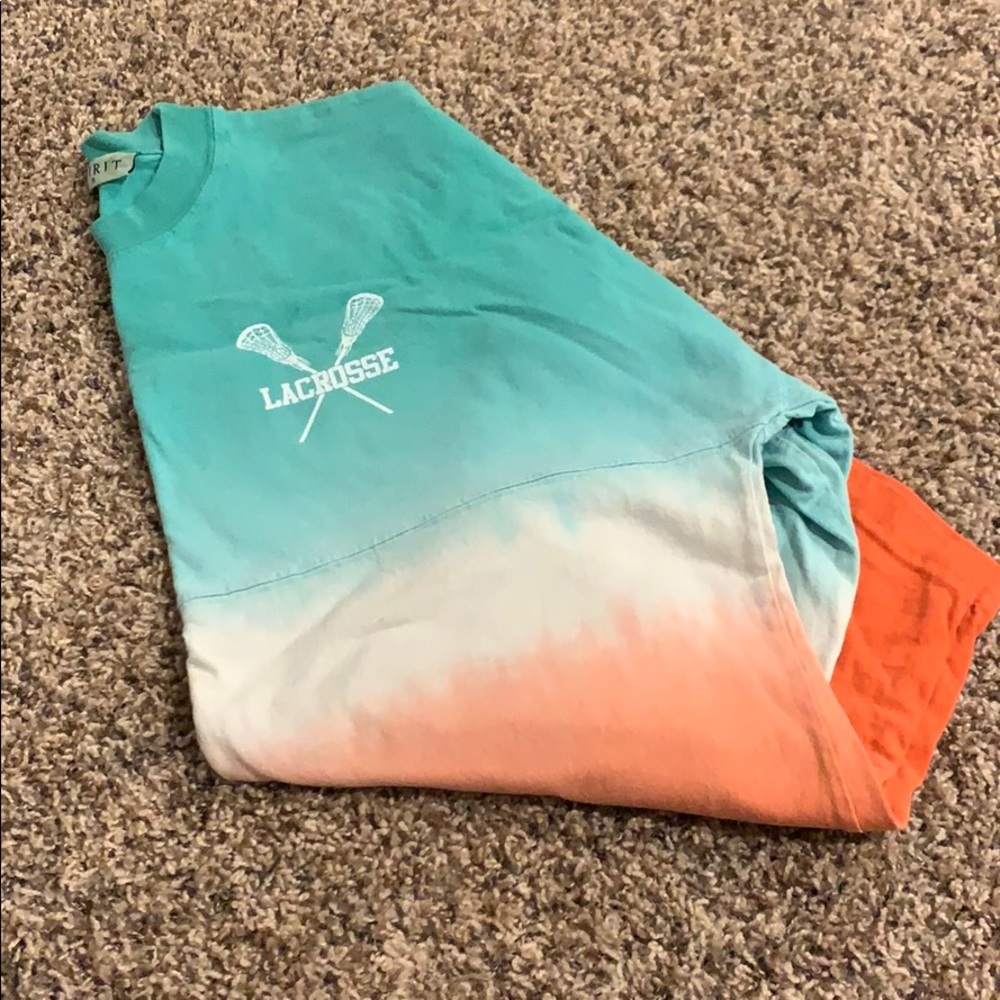 Ombré lacrosse long sleeve